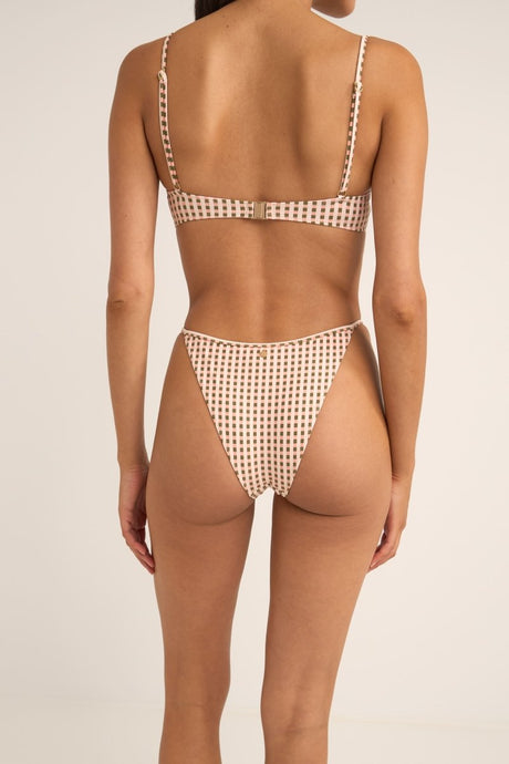 Chloe Check Adjustable Side Hi Cut St FemmeMaillots De BainRhythm