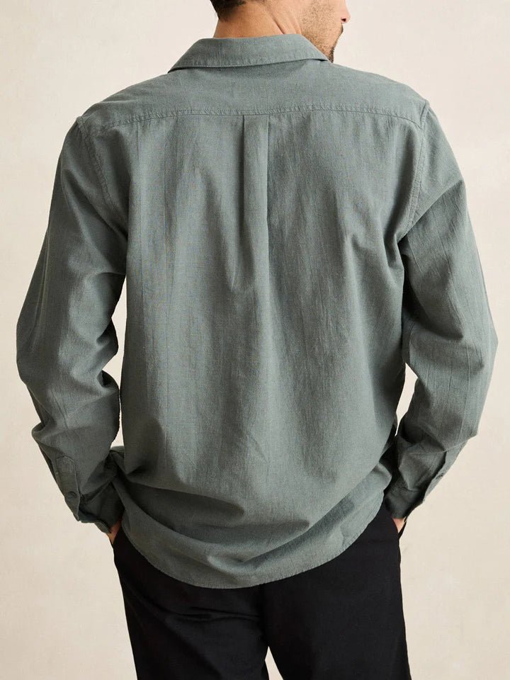 Classic Linen - Chemise Homme Manches LonguesChemisesRhythm