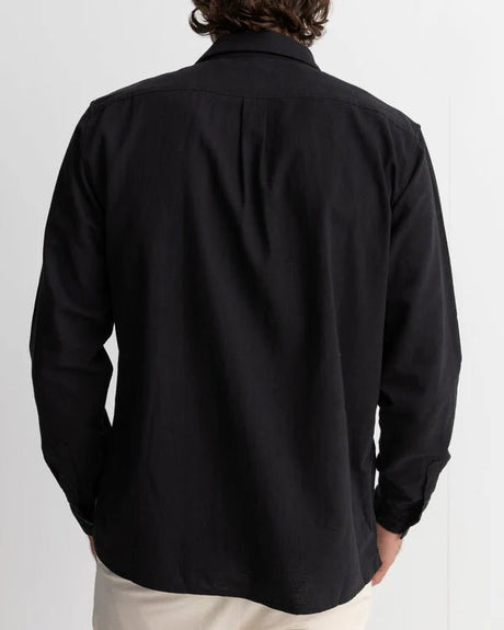 Classic Linen - Chemise Manches Longues HommeChemisesRhythm