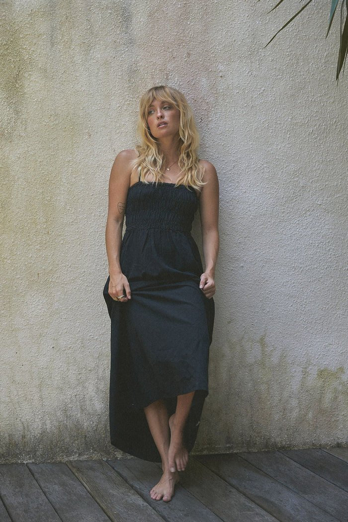 Classic Shirred - Women's Long Dress Rhythm