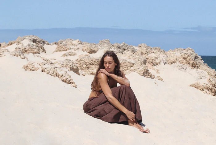 Classic Tiered Maxi Skirt Femme#SkirtRhythm