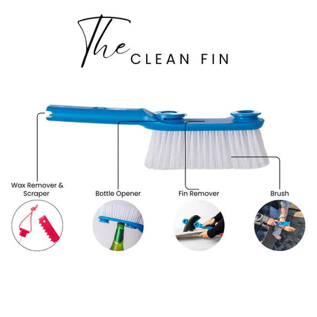 Clean Fin Surf Brush - Brosse Surf MultifonctionsOutilsSurftech