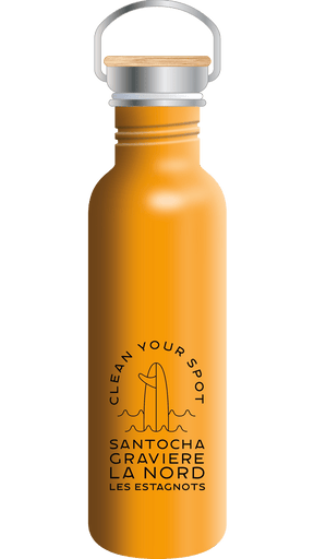 Clean Your Spot Les Landes Gourde#BouteillesNolla