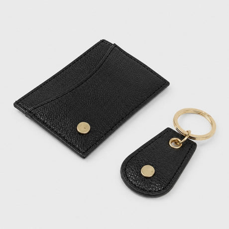 Coin & Keyring Gold Gift Set - Portefeuille & Porte CléWalletMi-pac
