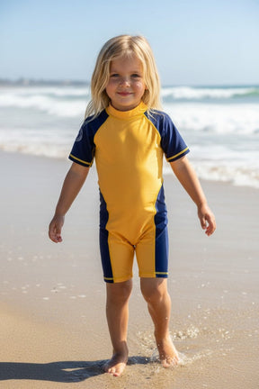 Colorblock - Shorty S/S UPF 50 Lycra Surf BébéLycrasMdns