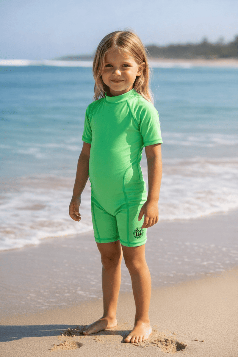 Colorblock - Shorty S/S UPF 50 Lycra Surf BébéLycrasMdns
