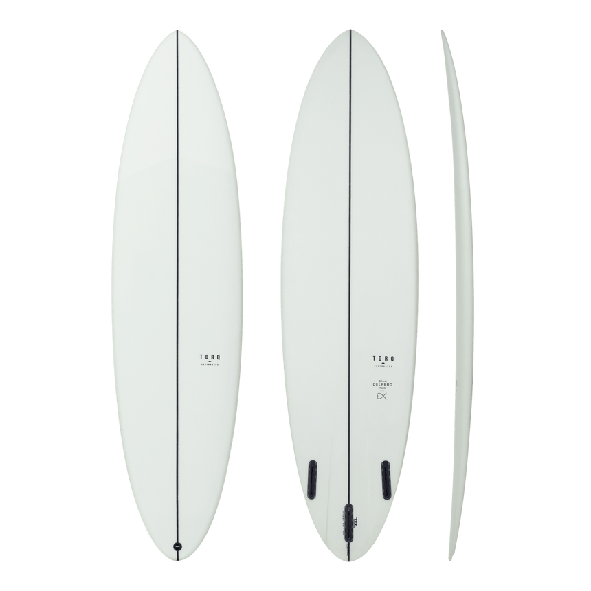 Delpero Twin Color Tec 7'0" - Planche De Surf MidlenghFunboard / HybrideTorq