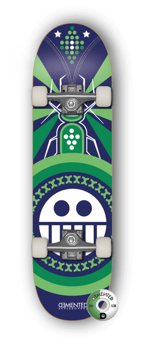 DEMENTED PRO SKATEBOARDCompleteDemented