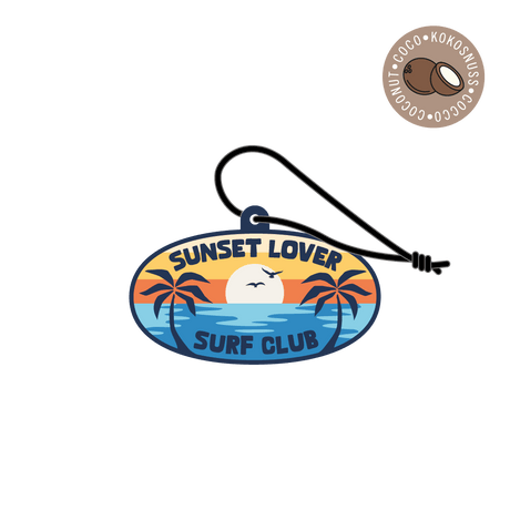 Désodorisant Voiture Sunset CoconutFreshenersMdns