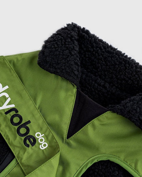Dog Coat - Veste pour chien Vert / NoirPonchosDryrobe