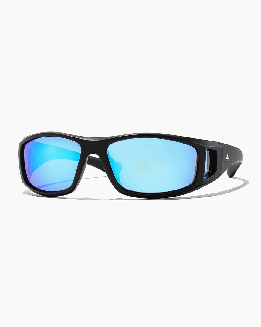 Dragster Matte Black/Blue Reflective Polarised - Lunettes de SoleilLunettes De SoleilRitual Vision