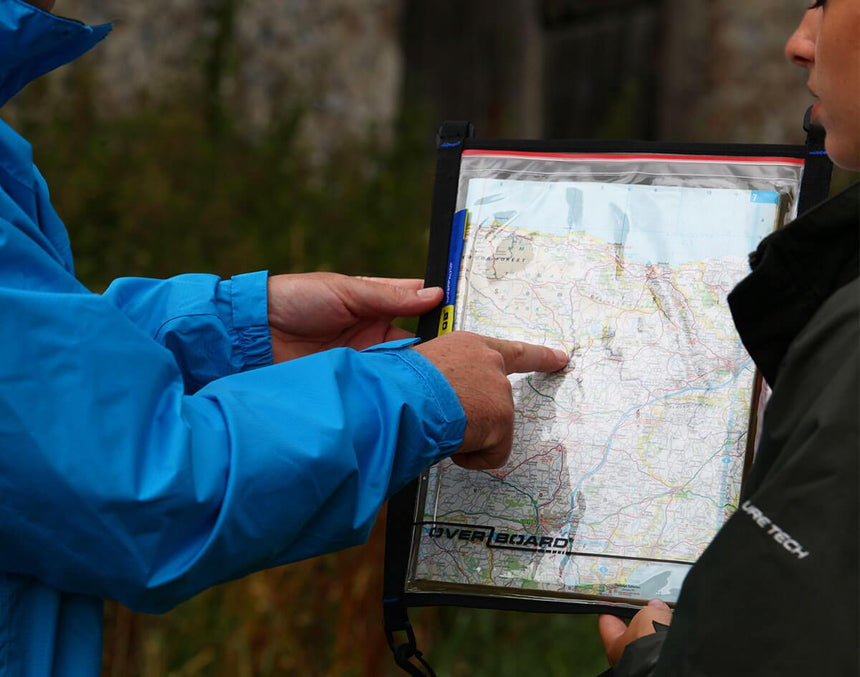 Dry Map Pouch - Porte - Documents Étanche Pour Cartes A3 NoirSleevesOverboard