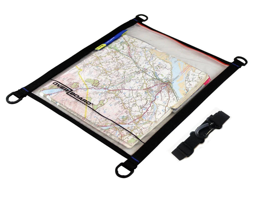 Dry Map Pouch - Porte - Documents Étanche Pour Cartes A4 NoirSleevesOverboard