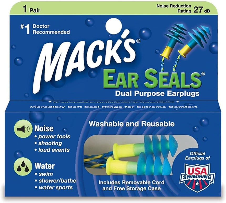 Ear Seals Ear Plugs Mack's - Bouchond d'oreillesBouchons D'oreilleMack's