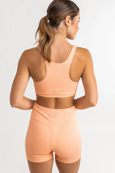 Elle Ribbed Crop - Top FemmeDébardeursRhythm