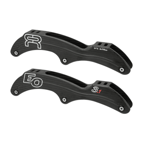 EO Carbon Frames 3.1 - 3X110- 11"2 - Platines RollerPlaquesFr Skates