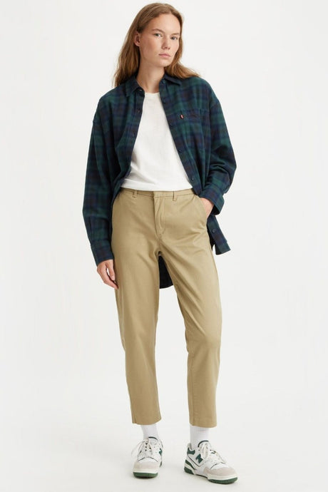 Essential Chino Thyme Twill - Pantalon FemmePantalonsLevis