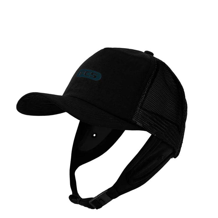 Essential Truckers Wet Cap Black/Teal - CasquettesCasquettesFcs