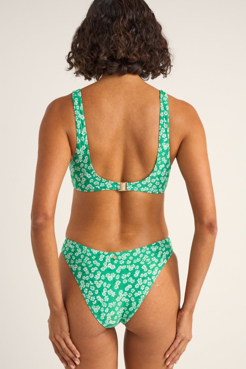Evergreen Floral Crop - Haut De Maillot FemmeMaillots De BainRhythm