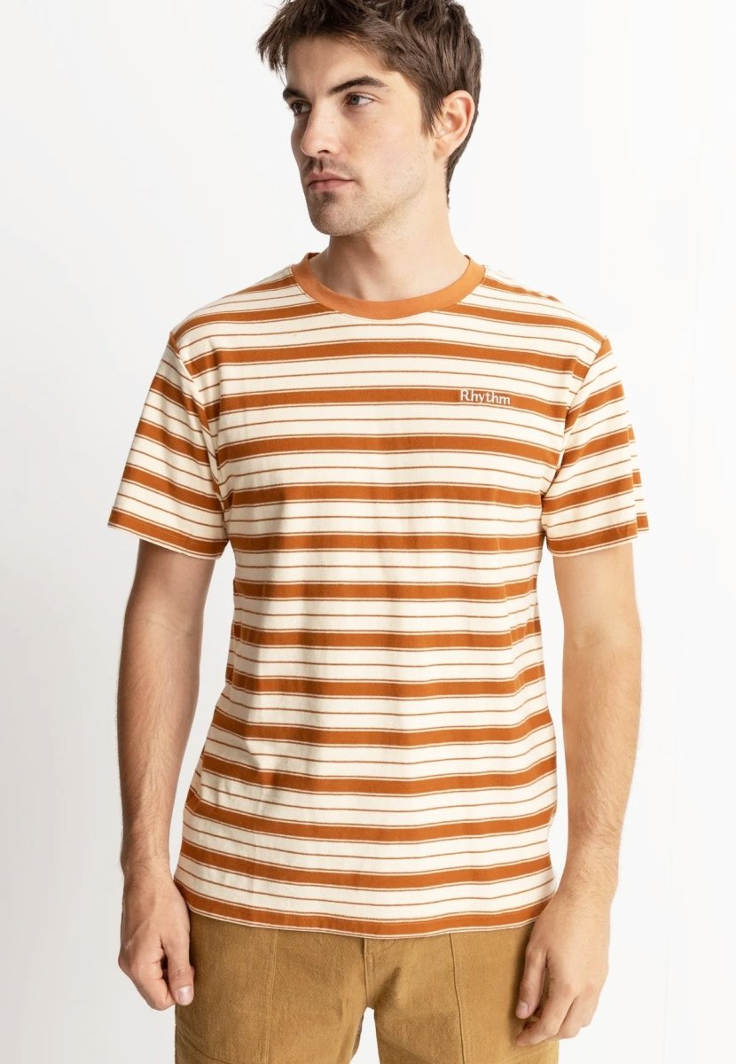 Everyday Stripe T-Shirt HommeTee ShirtsRhythm