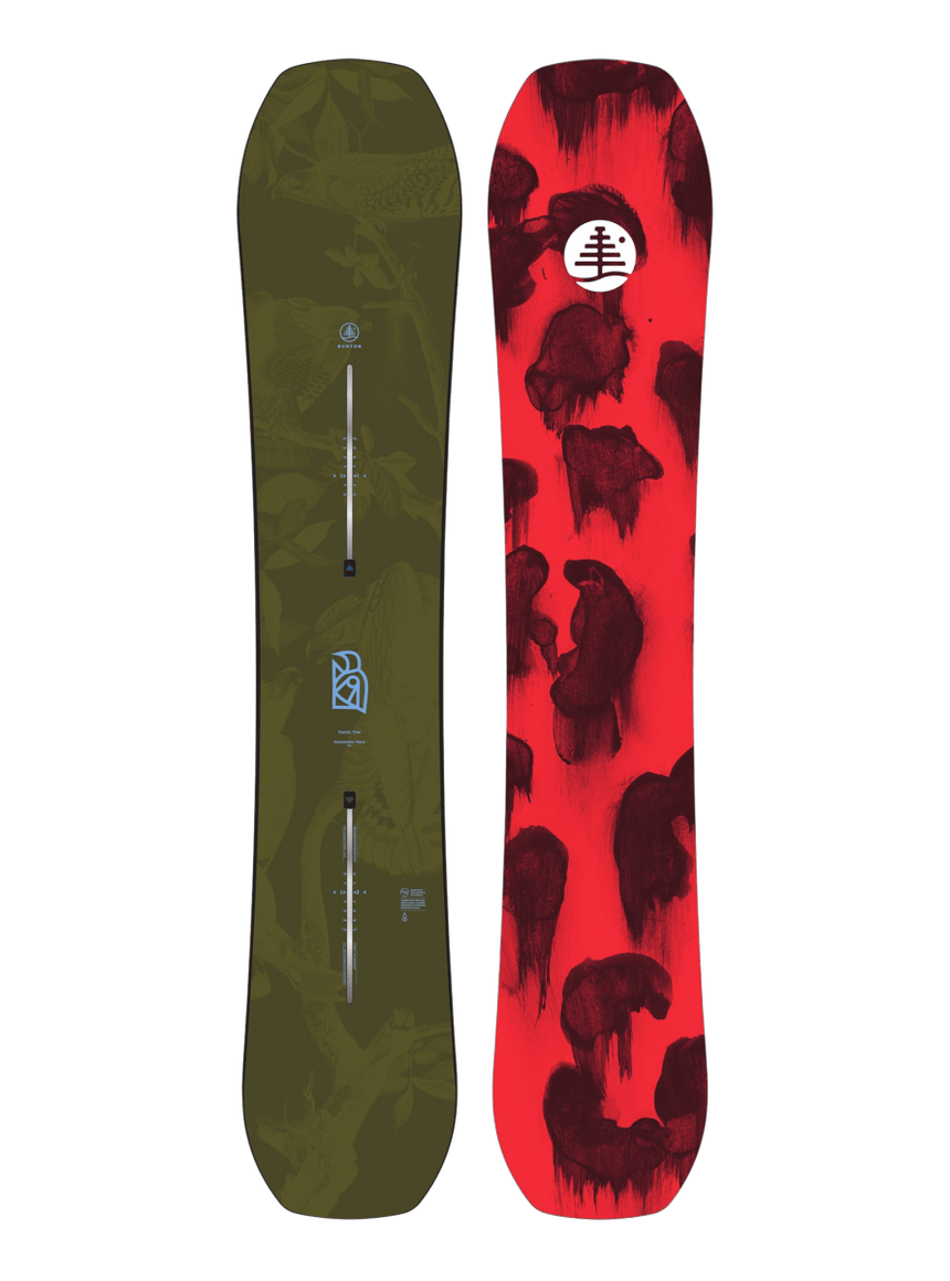 Family Tree Hometown Hero Camber - Panche De Snowboard Freeride UnisexSnowboardsBurton