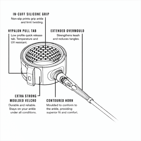 FCS Comp Essential - Leash EclipseLeashsFcs