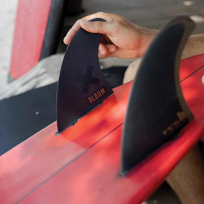 FCS II Album Twin + 1 PG Retail Fins Black/Gold#DérivesFcs