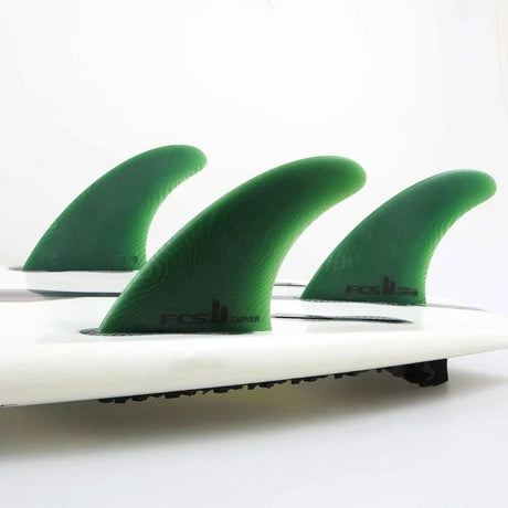 FCS II Carver Neo Glass Sage Quad Rear Retail Fins Sage#DérivesFcs