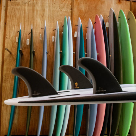 FCS II Christenson PG Black Tri Retail Fins - Derives de SurfDérivesFcs