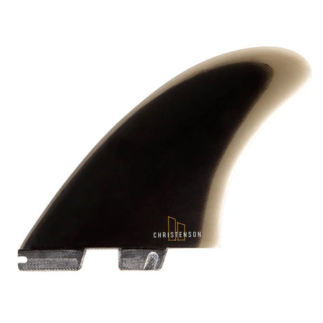 FCS II Christenson Twin+1 PG Black Retail Fins - Derives de SurfDérivesFcs