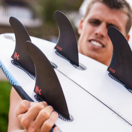 FCS II H4 Quad Rear Retail Fins Smoke#DérivesFcs