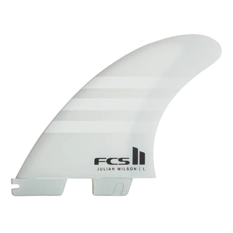 FCS II JW PC Tri Retail Fins White/White#DérivesFcs
