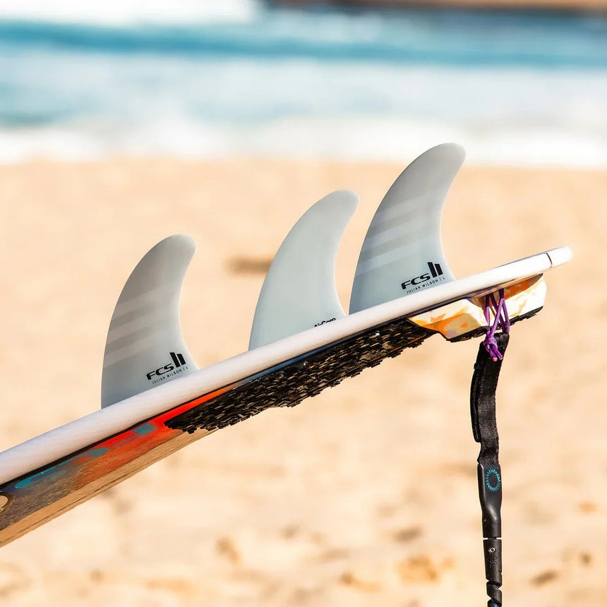 FCS II JW PC Tri Retail Fins White/White#DérivesFcs
