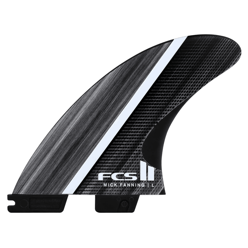FCS II MF GlassFibre Fusion Smoke/White Tri Retail Fins - Derives SurfDérivesFcs