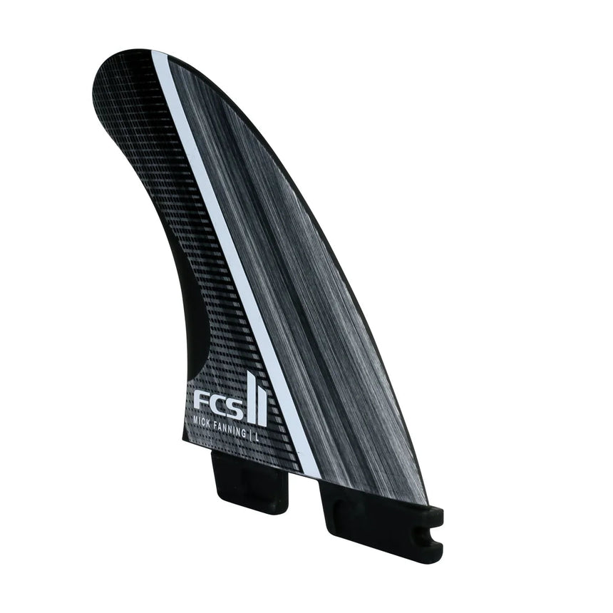 FCS II MF GlassFibre Fusion Smoke/White Tri Retail Fins - Derives SurfDérivesFcs
