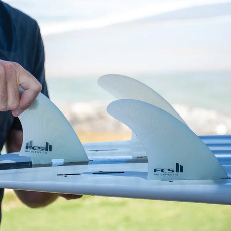 FCS II Mid Carver PG Retail Fins Clear#DérivesFcs