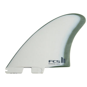 FCS II Modern Keel PG Natural/Alpine Twin Retail Fins - Derives SurfDérivesFcs