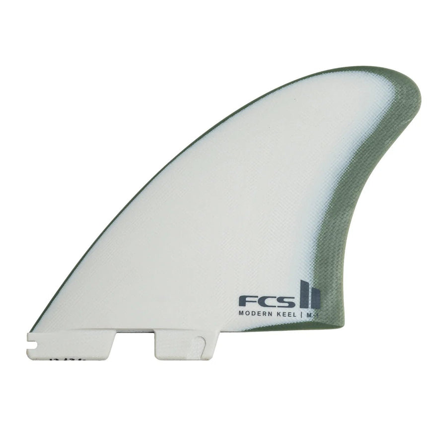 FCS II Modern Keel PG Natural/Alpine Twin Retail Fins - Derives SurfDérivesFcs