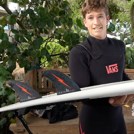 FCS II NF Big Wave G10 Tri Retail Fins Black#DérivesFcs