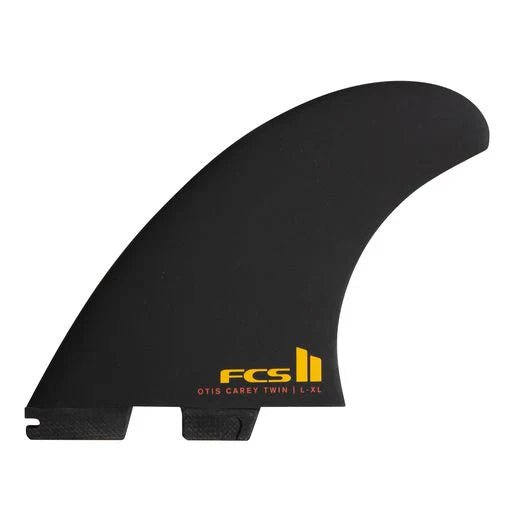FCS II Otis Carey Twin+1 PG Retail Fins Black#DérivesFcs