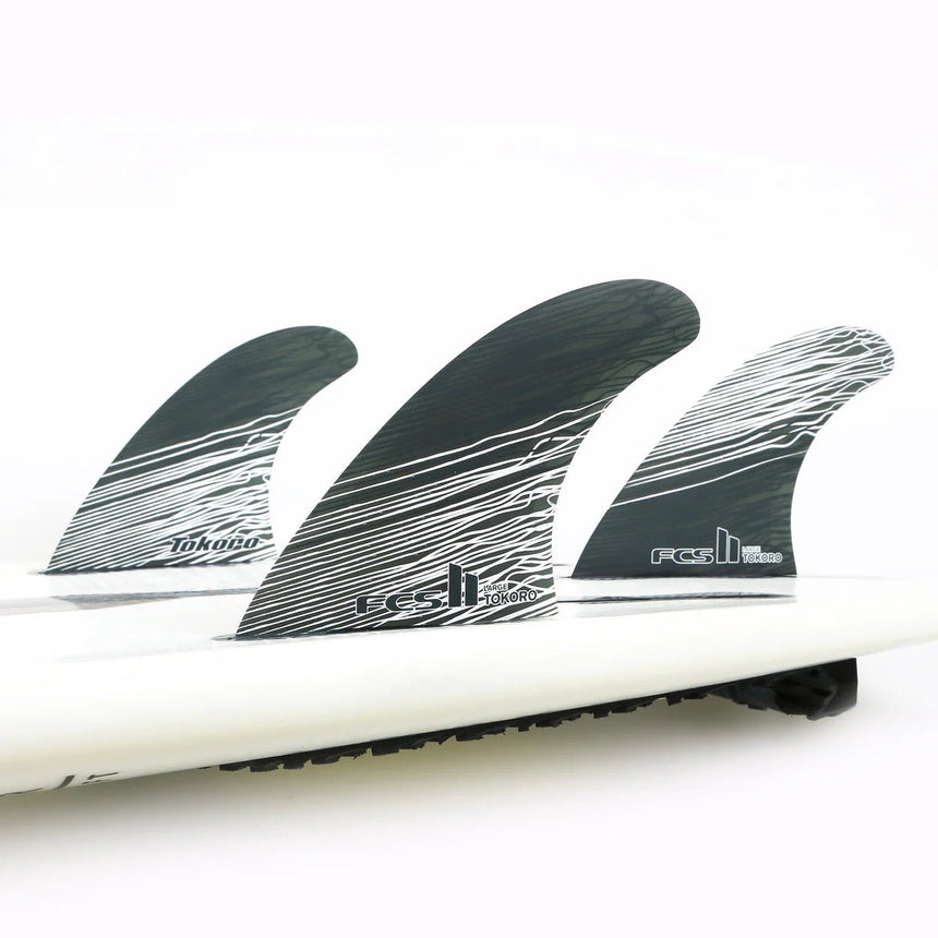 FCS II Tokoro PC Tri Retail Fins Black/White#DérivesFcs