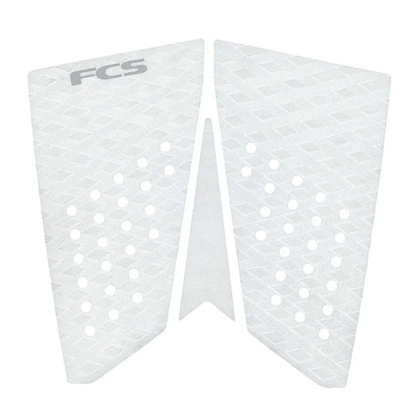 FCS T - 3 Fish Eco White/Cool Grey - Pad de SurfPadsFcs