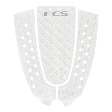 FCS T - 3 Pin Eco White/Cool Grey - Pad de SurfPadsFcs
