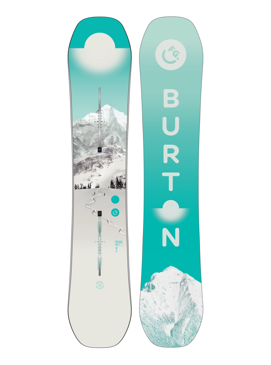 Feelgood Flying V - Planche De Snowboard All Mountain Femme Burton ...