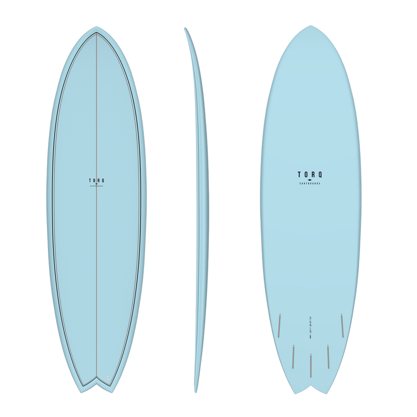 Fish Tet Classic Colour 6"6 Planche De Surf FishFishTorq
