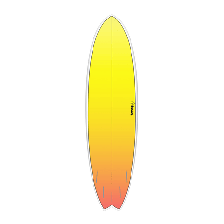 Fish Tet Retro Fade 6"10 Planche De Surf FishFishTorq
