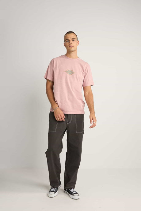 Flame Printed Vintage Ss T-Shirt Homme#Tee ShirtsRhythm