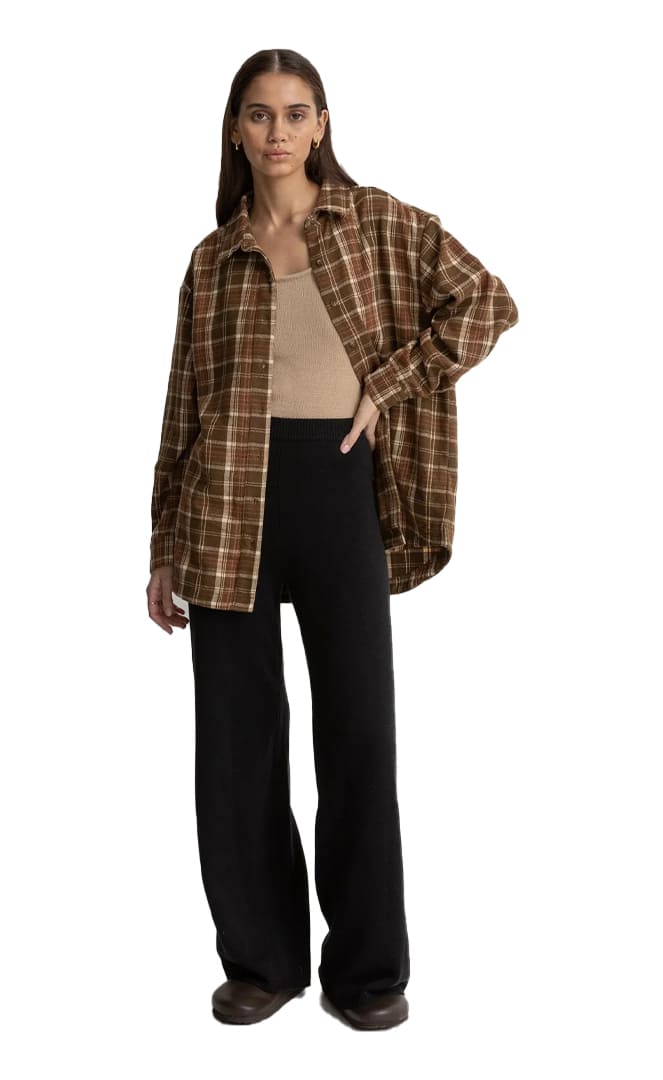 Chemise Oversize Vetements En Flanelle Rouge - Taille XL, Coton, Motif à Carreaux, Boutons Pression, Neuve Avec étiquettes
