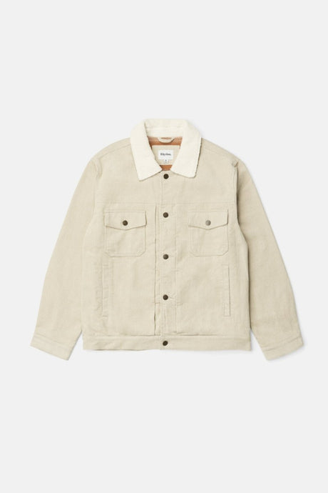 Flannel Lined cord Trucker - Veste HommeVestesRhythm
