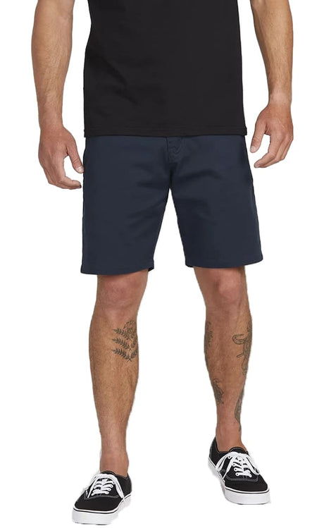 Pantaloncini Da Surf Volcom 45th Street Pure Function, Uomo, Blu Aeronautica, Nuovi - Foto 5